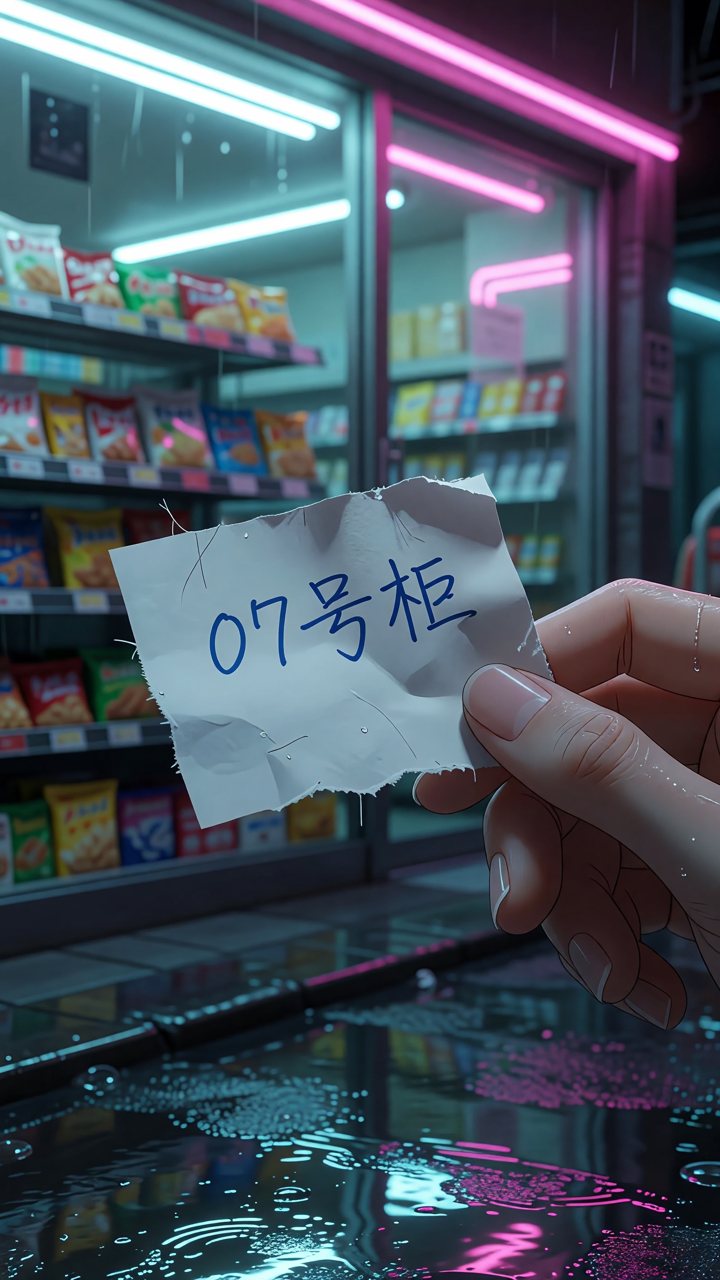 S08 纸条07号柜